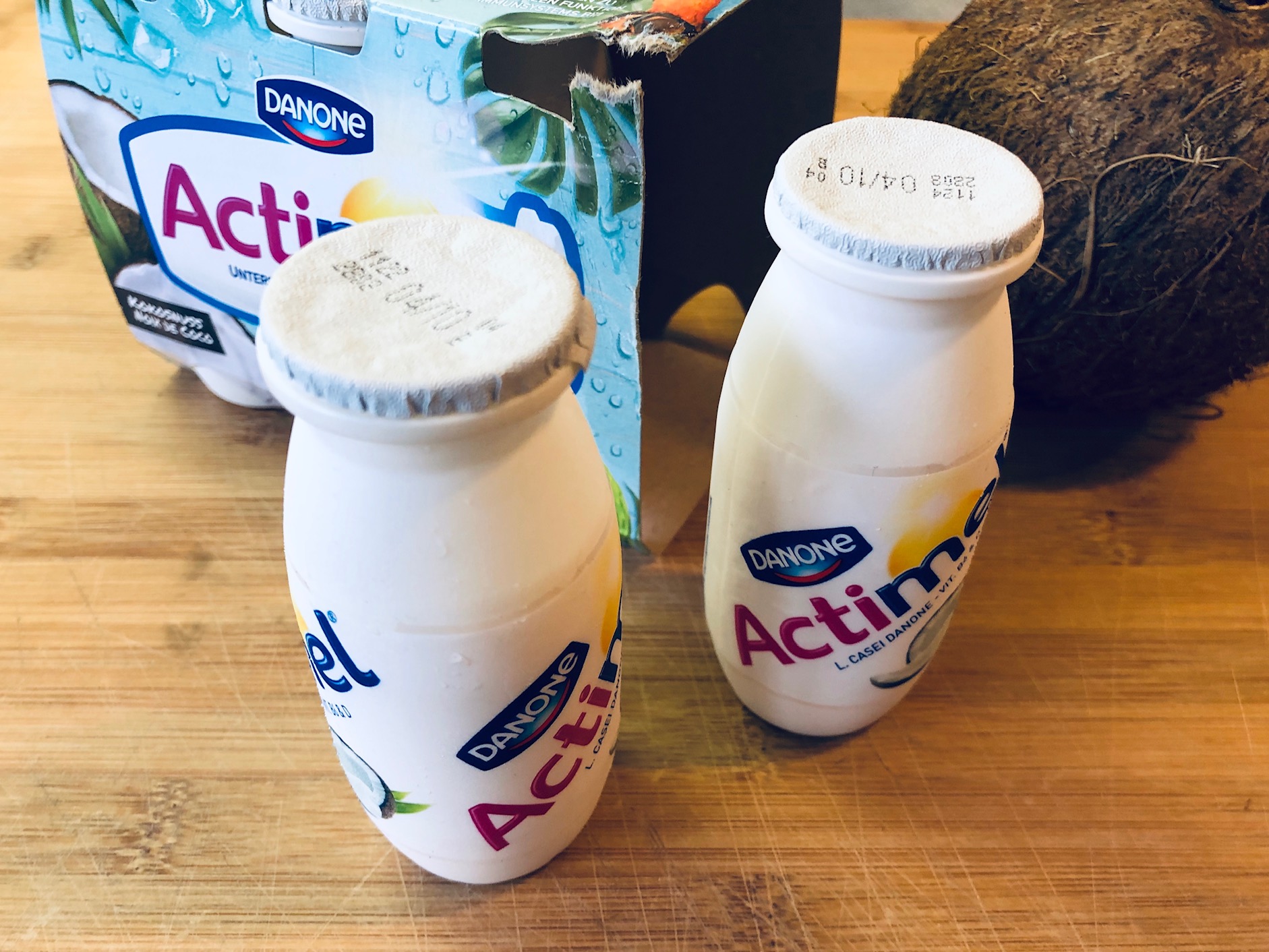 Danone Actimel Kokosnuss Kokoshelden